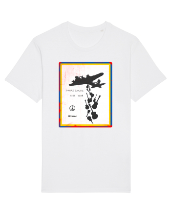 Make music not war White