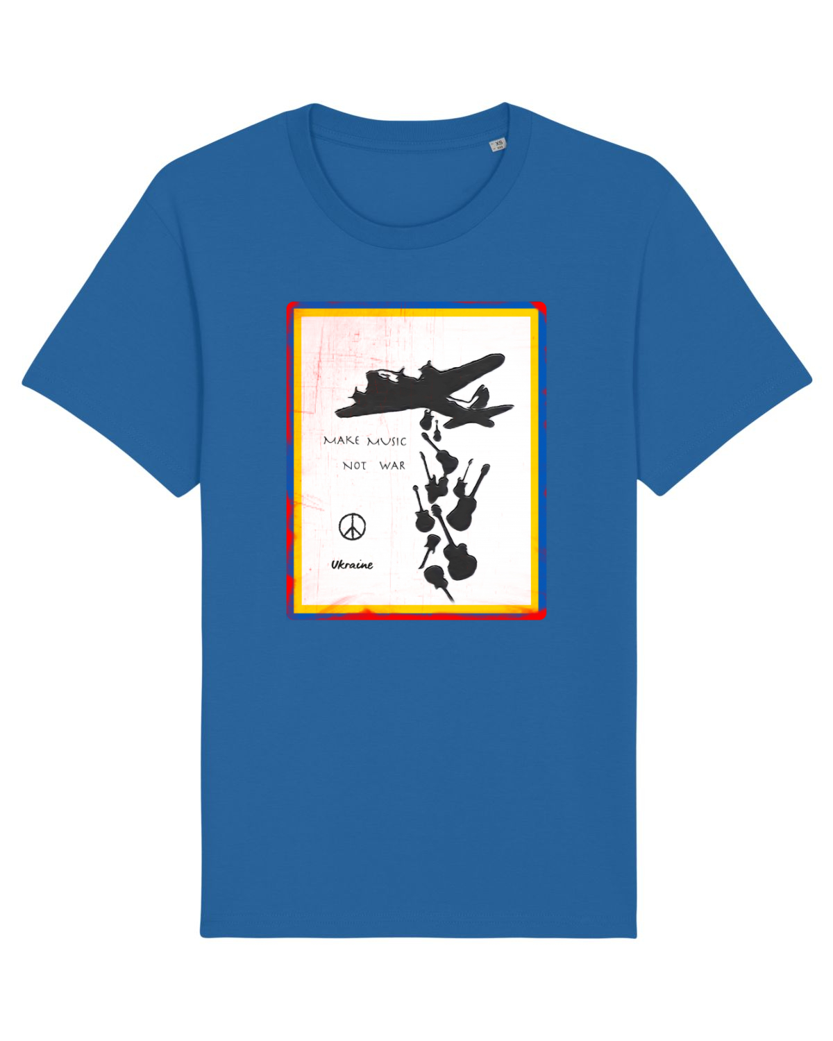 Tricou mânecă scurtă Unisex Rocker Royal Blue