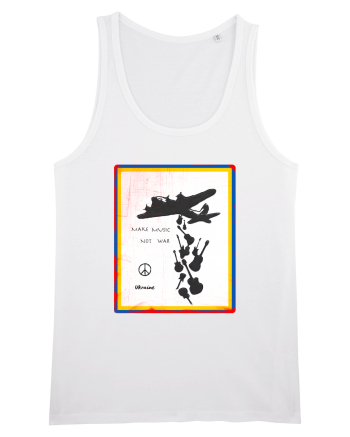 Make music not war White