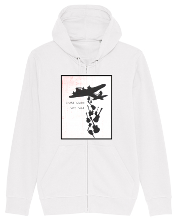 Make music not war White