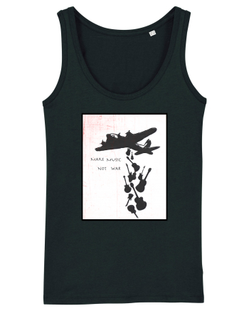 Make music not war Black