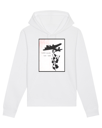 Make music not war White
