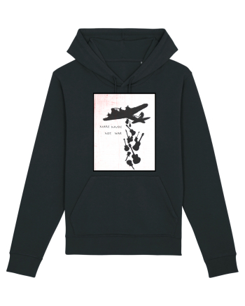 Make music not war Black