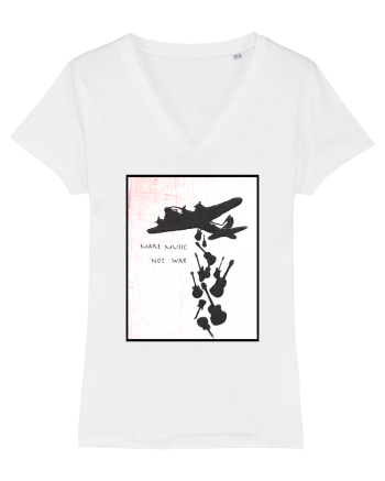 Make music not war White