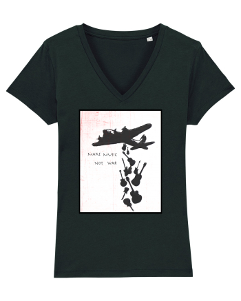 Make music not war Black