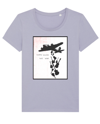 Make music not war Lavender