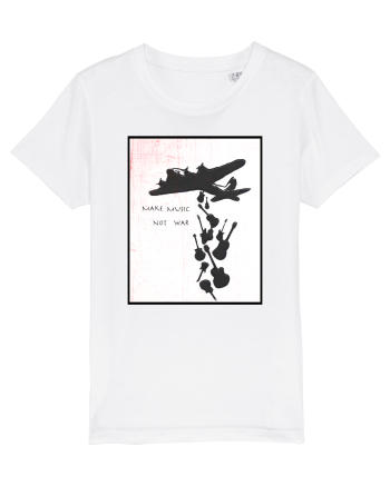 Make music not war White