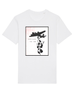 Make music not war Tricou mânecă scurtă Unisex Rocker