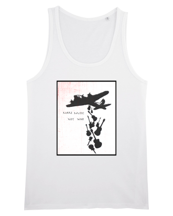 Make music not war White
