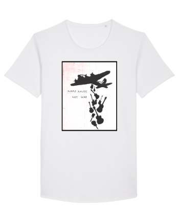 Make music not war White