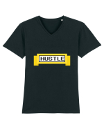 Hustle Hard Tricou mânecă scurtă guler V Bărbat Presenter
