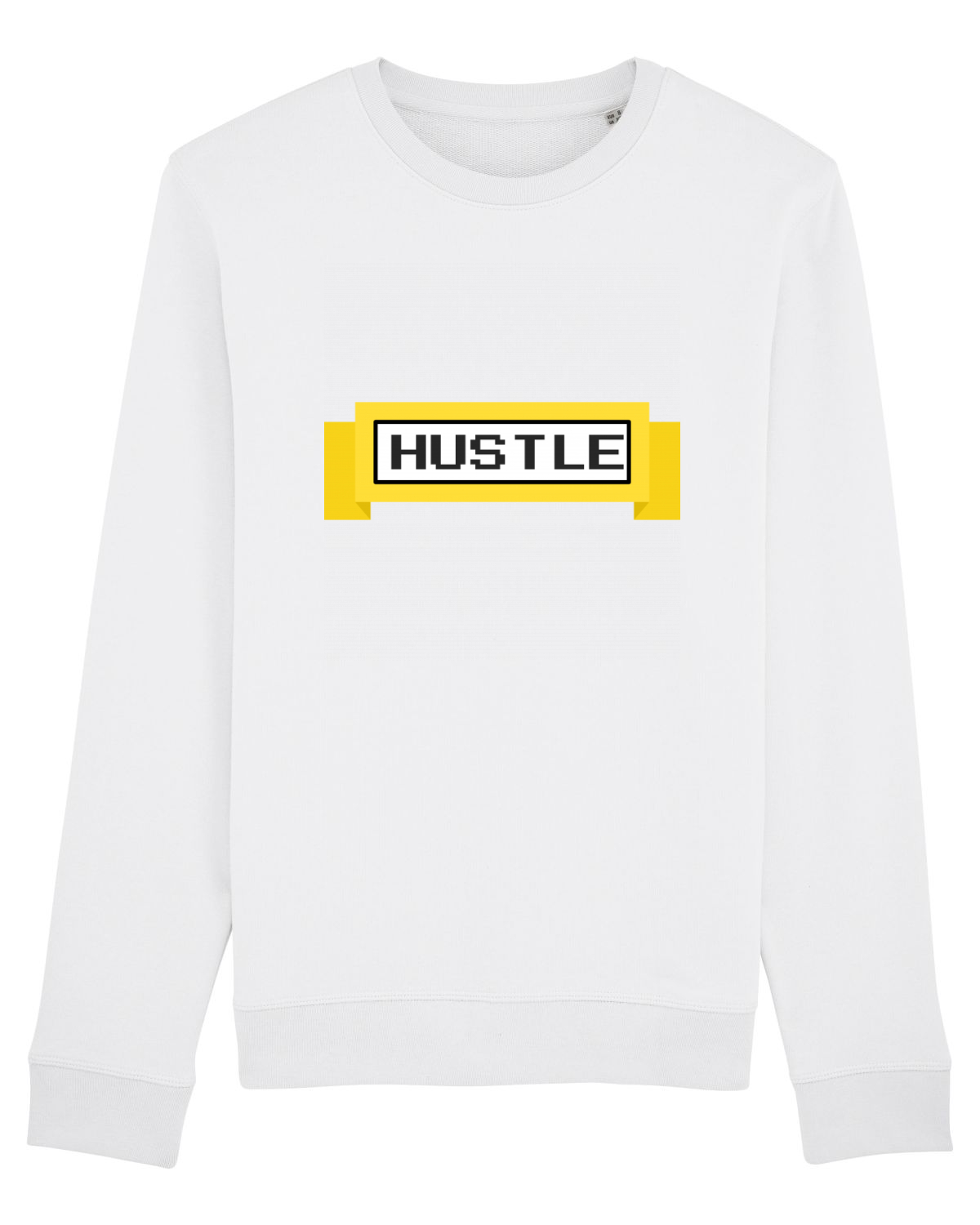 Bluză mânecă lungă Unisex Rise White