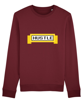 Hustle Hard Burgundy