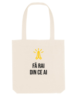 Fă rai din ce ai Sacoșă textilă