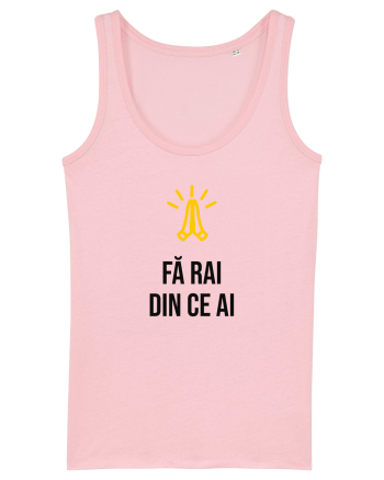 Fă rai din ce ai Cotton Pink