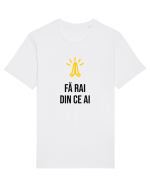 Fă rai din ce ai Tricou mânecă scurtă Unisex Rocker