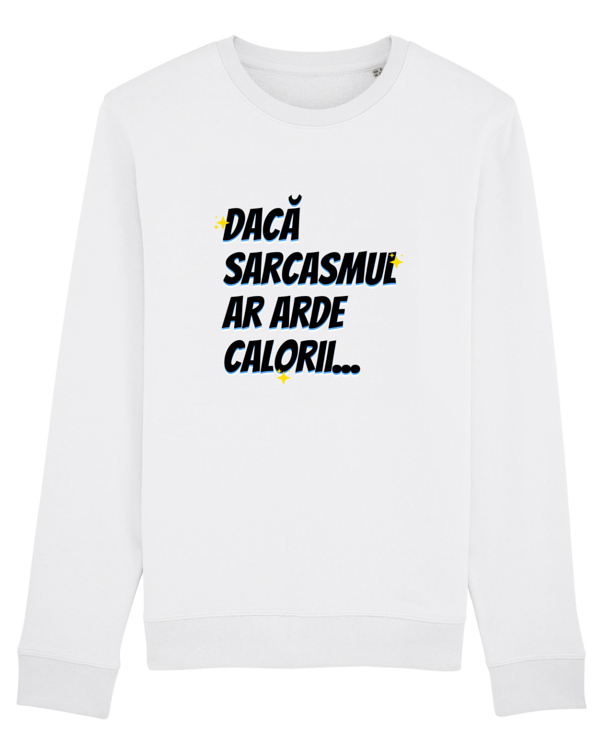 Bluză mânecă lungă Unisex Rise White