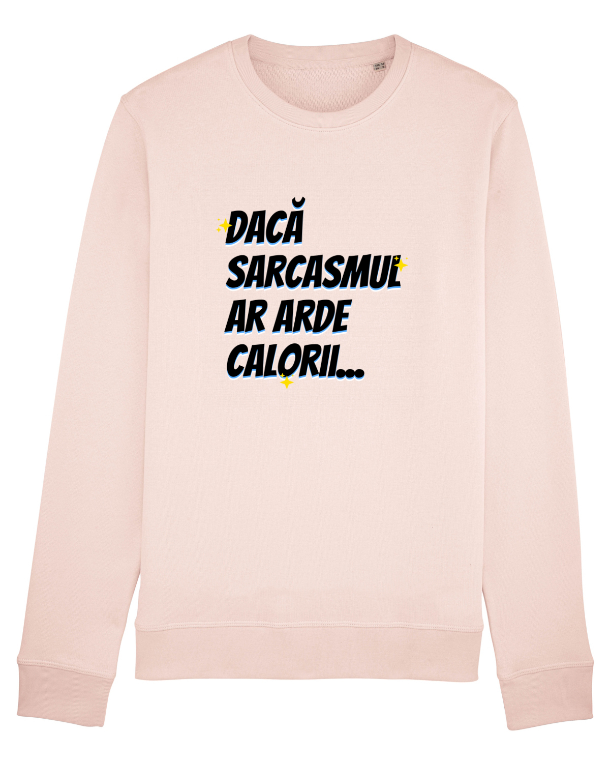Bluză mânecă lungă Unisex Rise Candy Pink