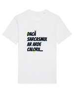 Dacă sarcasmul ar arde calorii Tricou mânecă scurtă Unisex Rocker