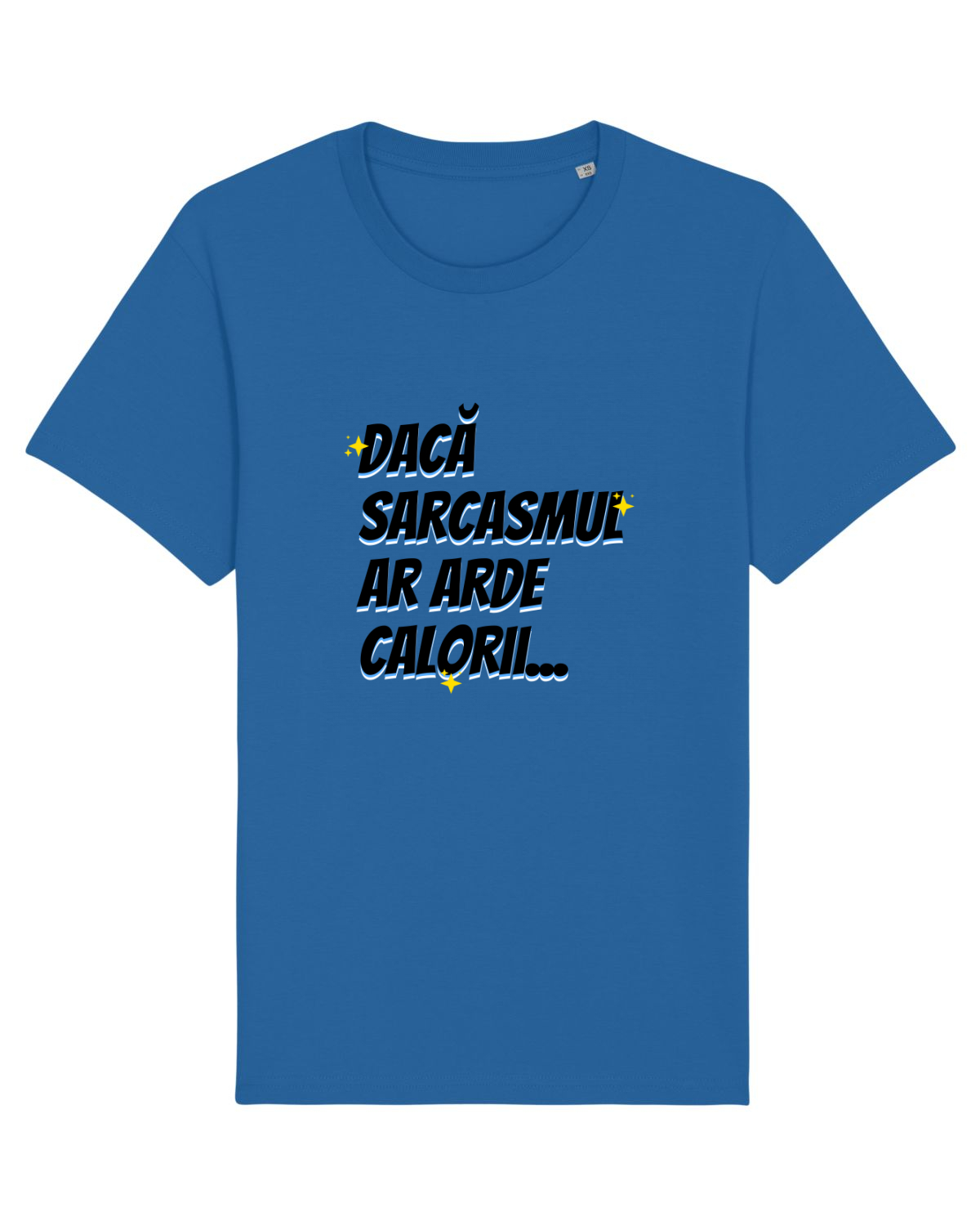 Tricou mânecă scurtă Unisex Rocker Royal Blue