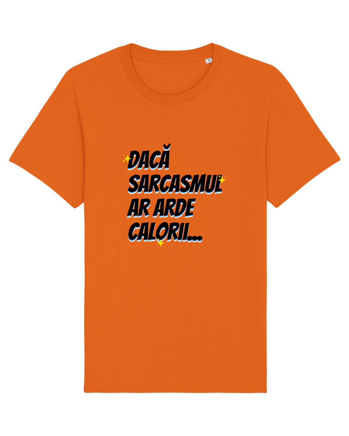 Tricou mânecă scurtă Unisex Rocker Bright Orange