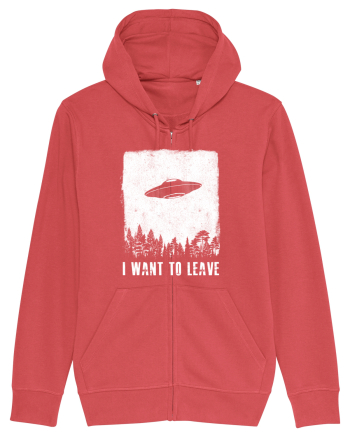 I want to leave Carmine Red