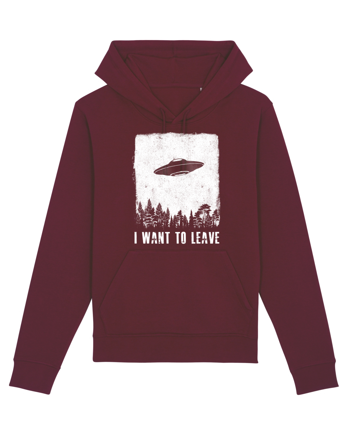 Hanorac Unisex Drummer Burgundy