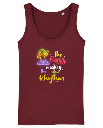The bass makes the rhythm Burgundy