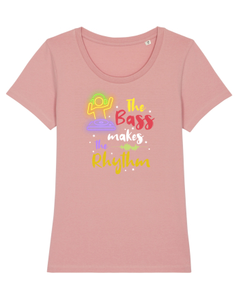 The bass makes the rhythm Canyon Pink