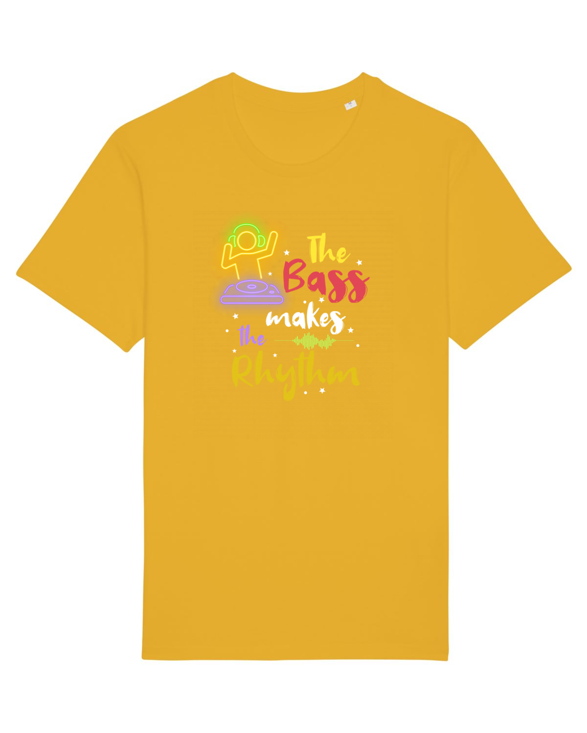 Tricou mânecă scurtă Unisex Rocker Spectra Yellow