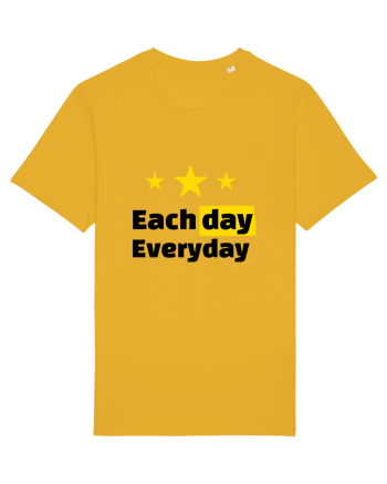 Each day. Everyday.  Spectra Yellow