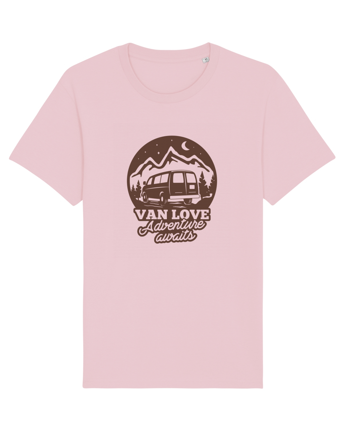Tricou mânecă scurtă Unisex Rocker Cotton Pink