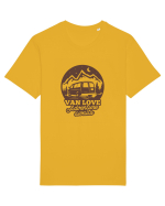 Van Love - Brown Tricou mânecă scurtă Unisex Rocker