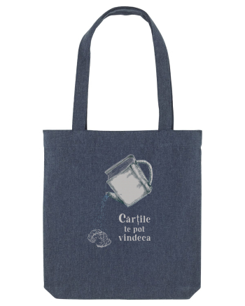 Cărțile te pot vindeca  - white Midnight Blue