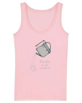 Cărțile te pot vindeca  - white Cotton Pink