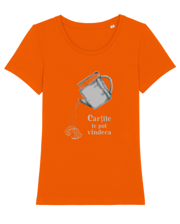 Cărțile te pot vindeca  - white Bright Orange