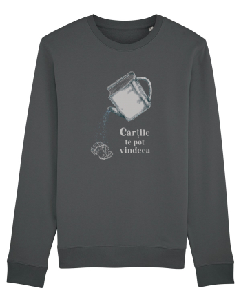 Cărțile te pot vindeca  - white Anthracite