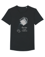Cărțile te pot vindeca  - white Tricou mânecă scurtă guler larg Bărbat Skater