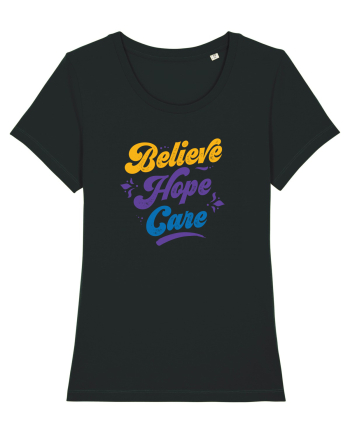 Belive Hope Care Black