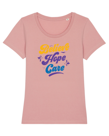 Belive Hope Care Canyon Pink