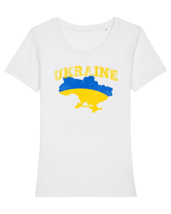 Ukraine Strong White