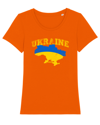 Ukraine Strong Bright Orange