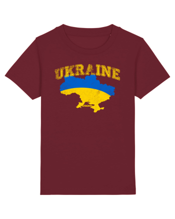 Ukraine Strong Burgundy