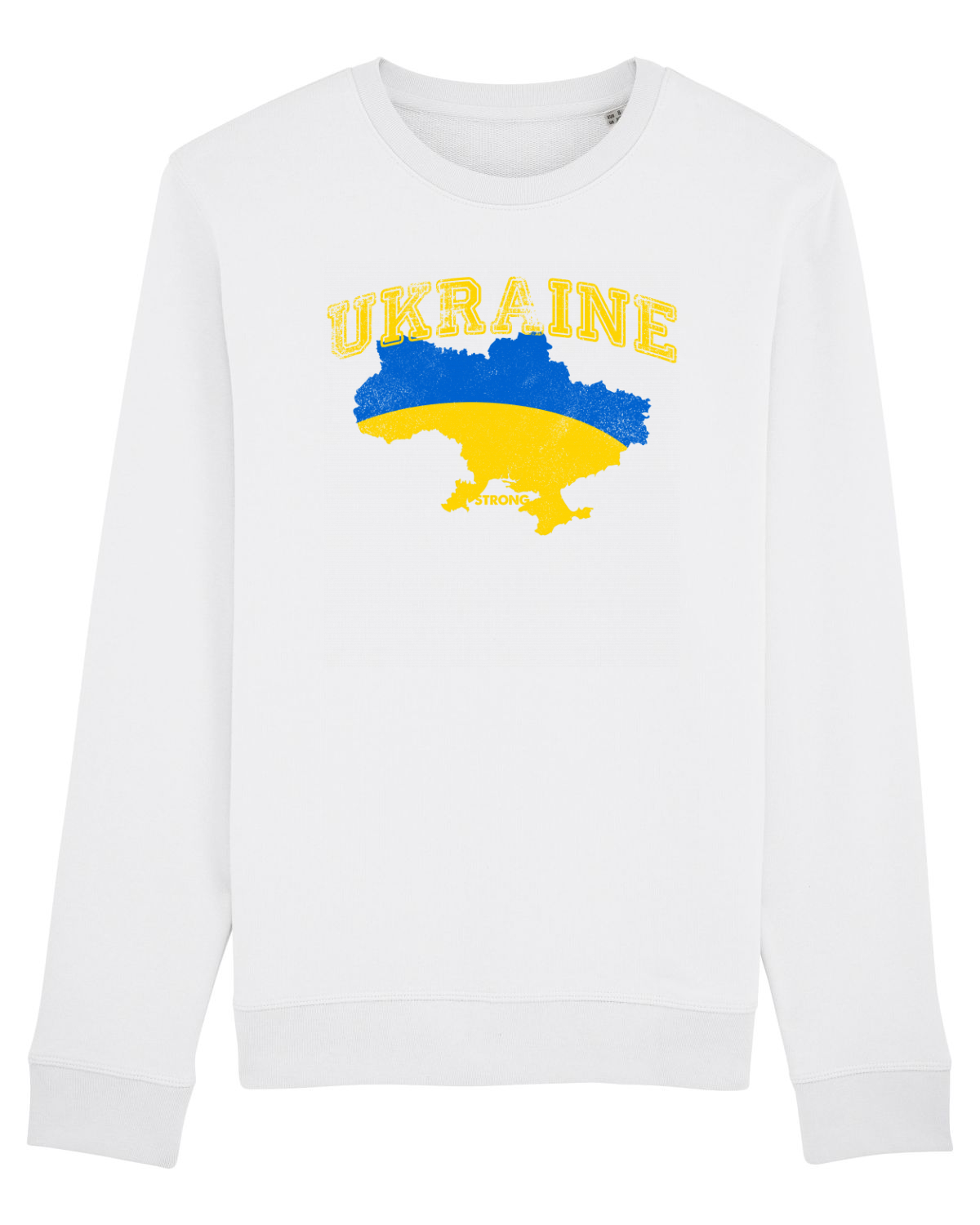 Bluză mânecă lungă Unisex Rise White