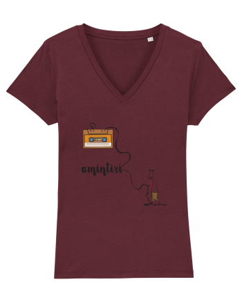 Amintiri Retro Burgundy