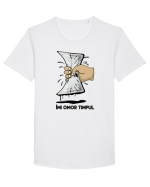 Îmi omor timpul Tricou mânecă scurtă guler larg Bărbat Skater