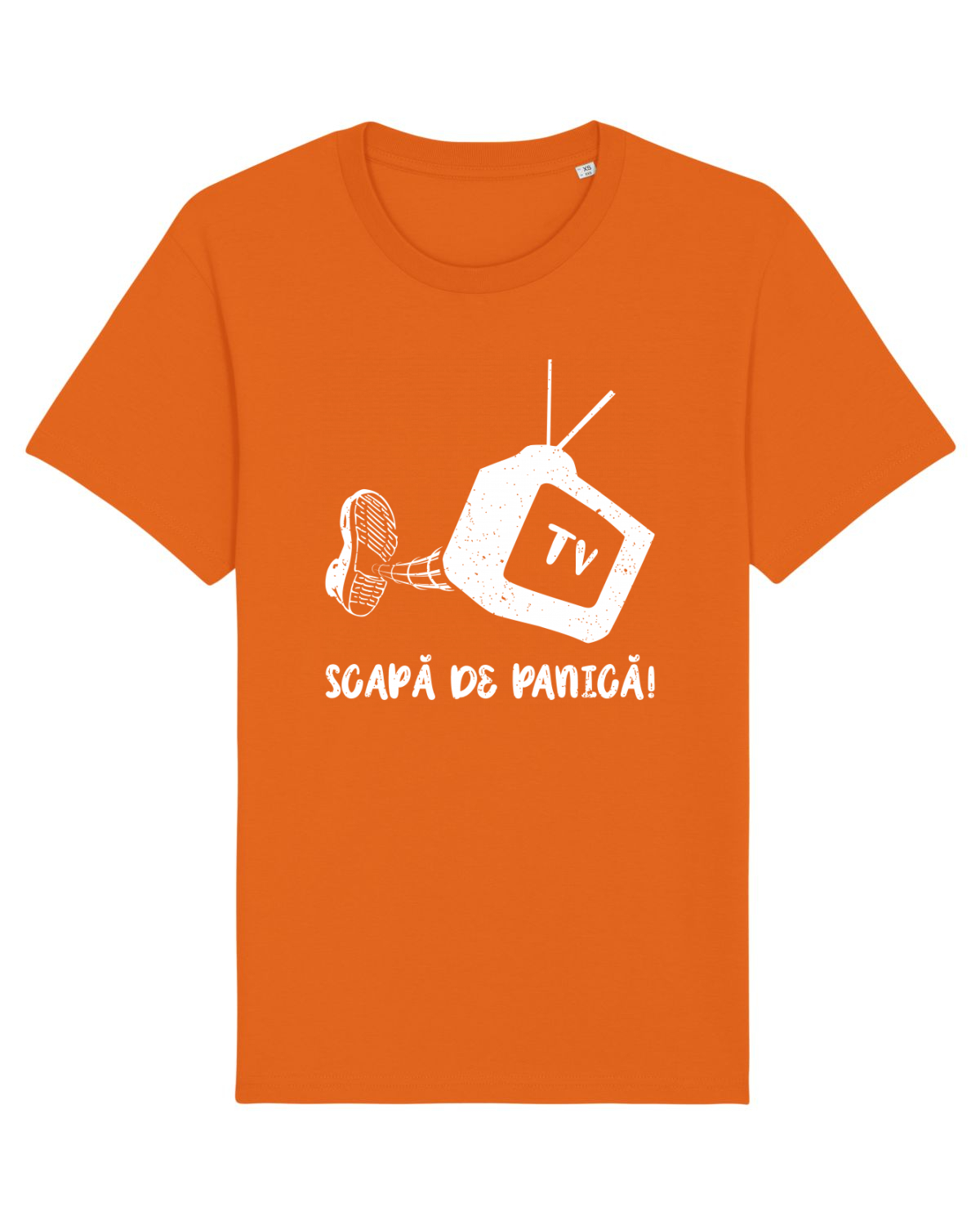 Tricou mânecă scurtă Unisex Rocker Bright Orange