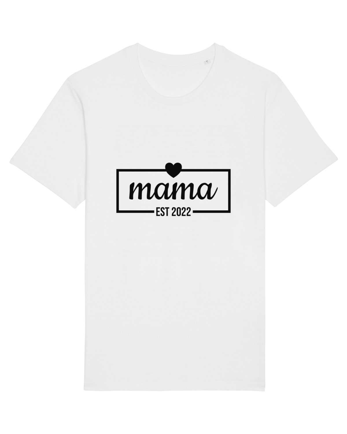 Tricou mânecă scurtă Unisex Rocker White
