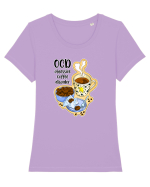 OCD Tricou mânecă scurtă guler larg fitted Damă Expresser