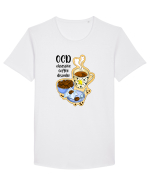 OCD Tricou mânecă scurtă guler larg Bărbat Skater